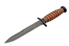 12" WWII M3 Trench Bayonet Fixed Blade Knife With Hard Sheath