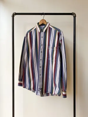 90's Arizona Jean Co. Striped Shirt—[M]