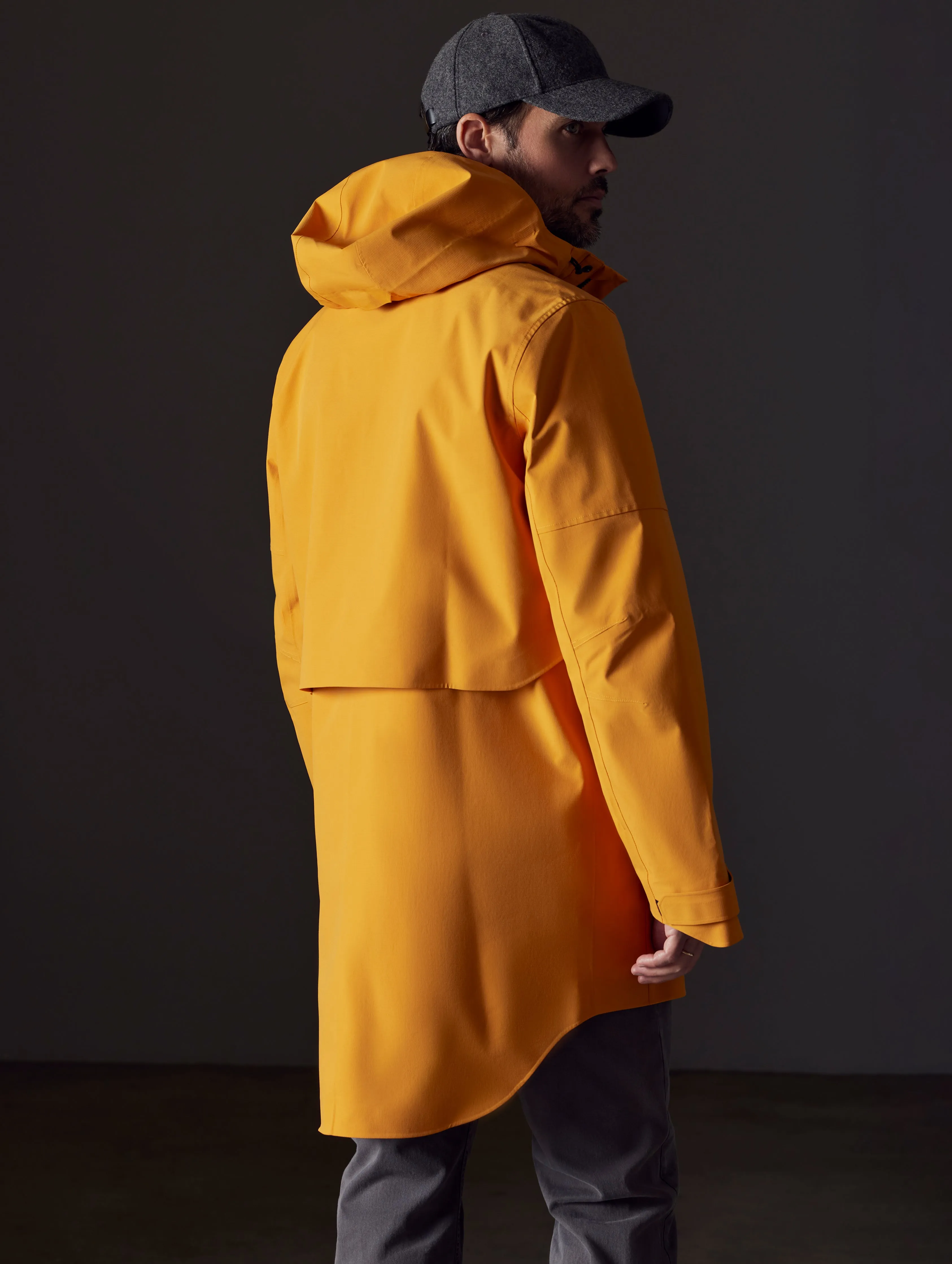 Anders Rain Jacket - Midas Orange