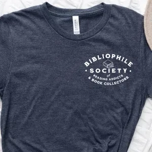 bibliophile unisex tee