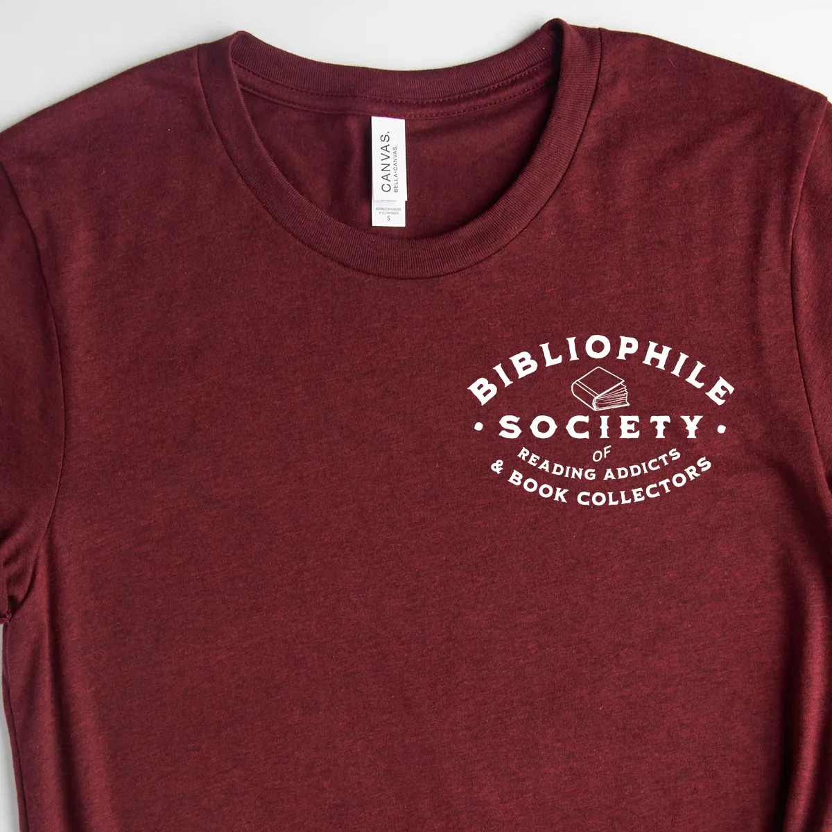 bibliophile unisex tee