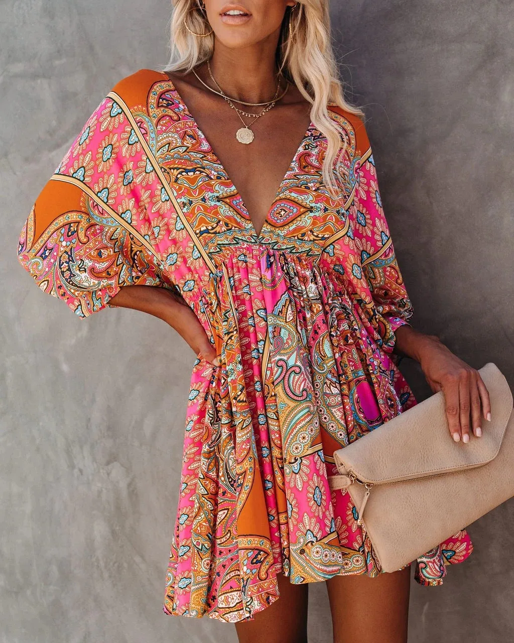 Boho Party Dress