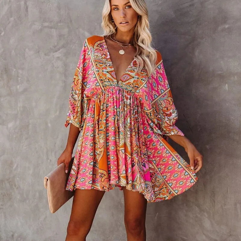 Boho Party Dress