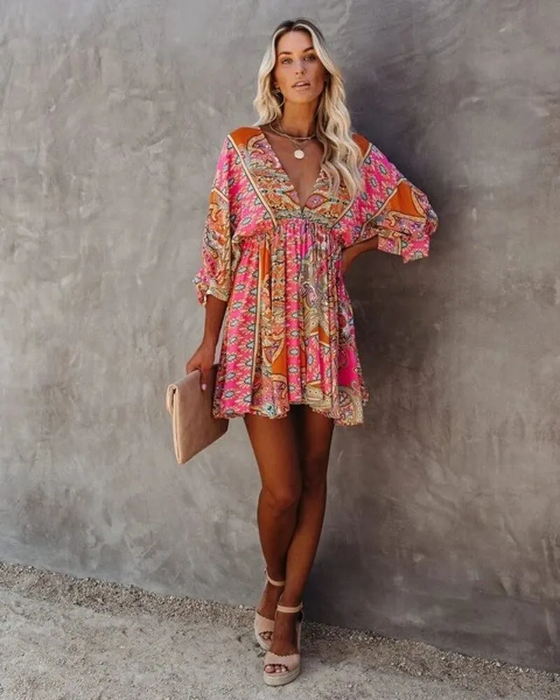 Boho Party Dress