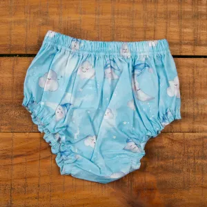 Celestial Organic Diaper Cover- Blue, Pink