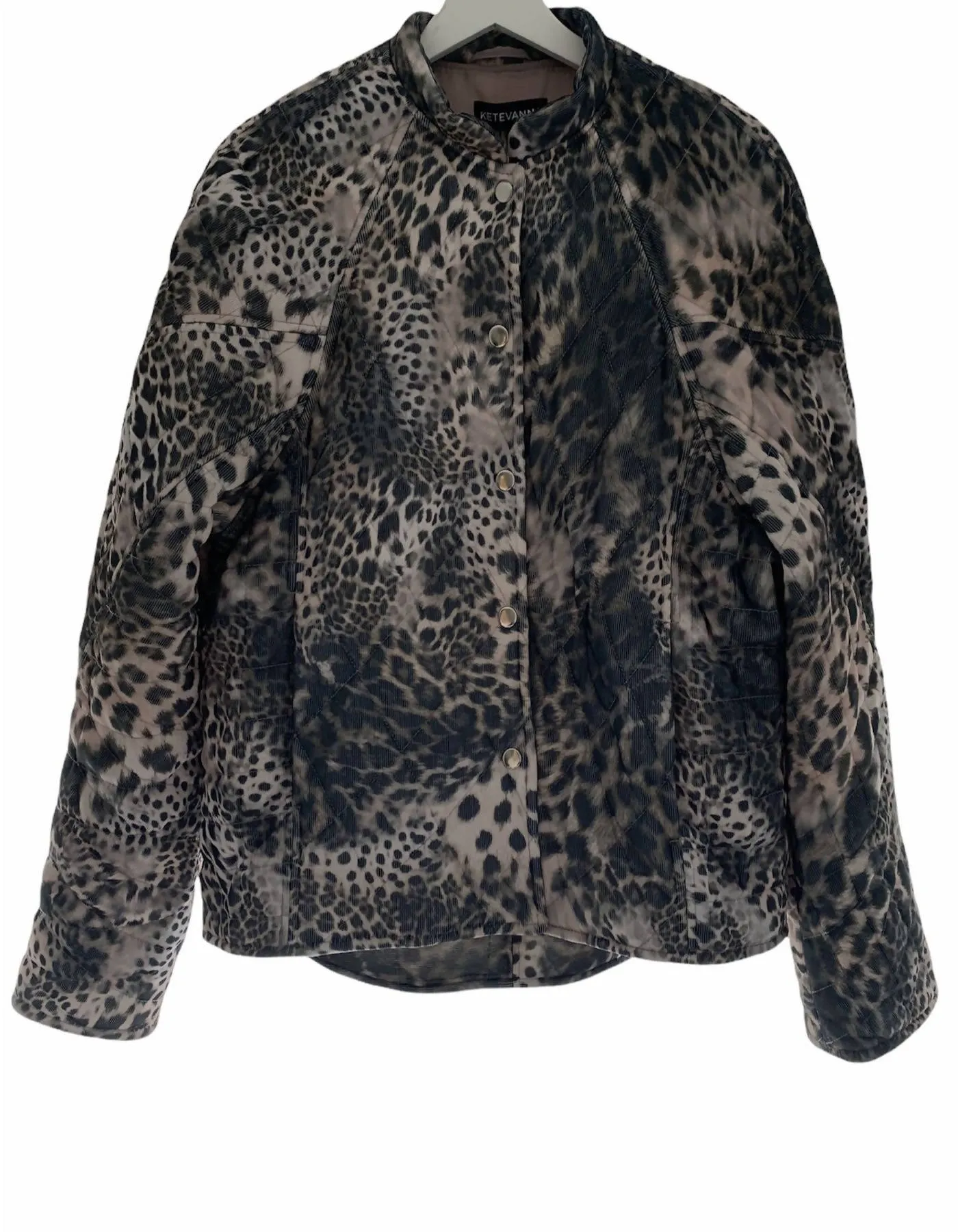 Celine Quilted Jacket Multicolour