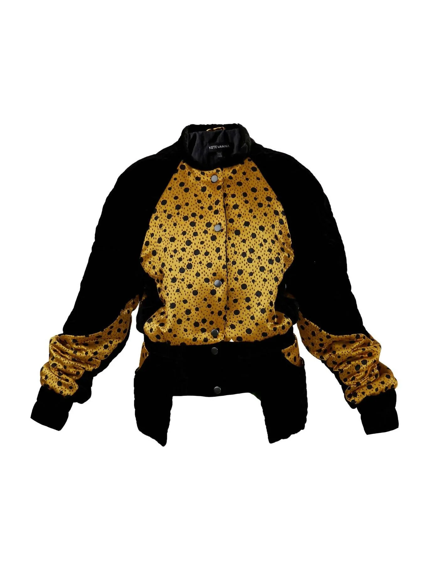 Celine Quilted Jacket Multicolour