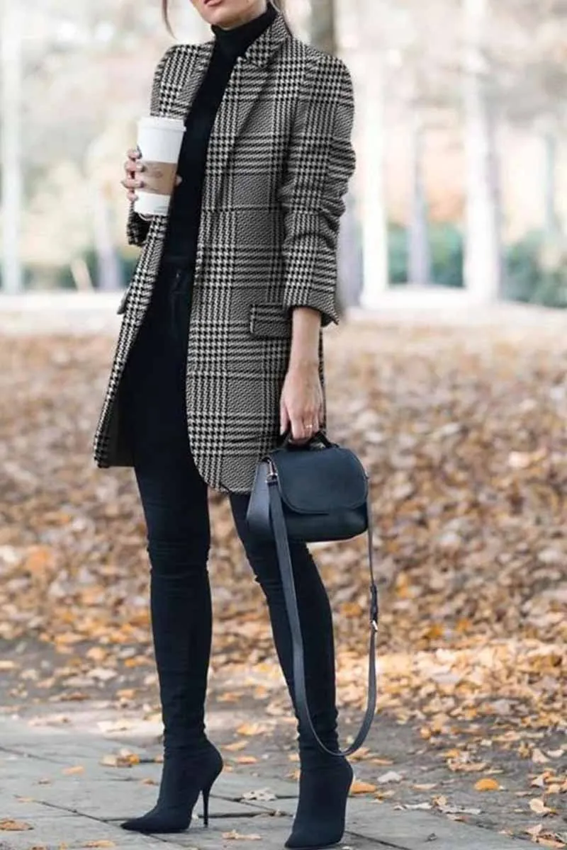 Chicindress Elegant And Stylish Commuter Stand Collar Coat(6 Colors)