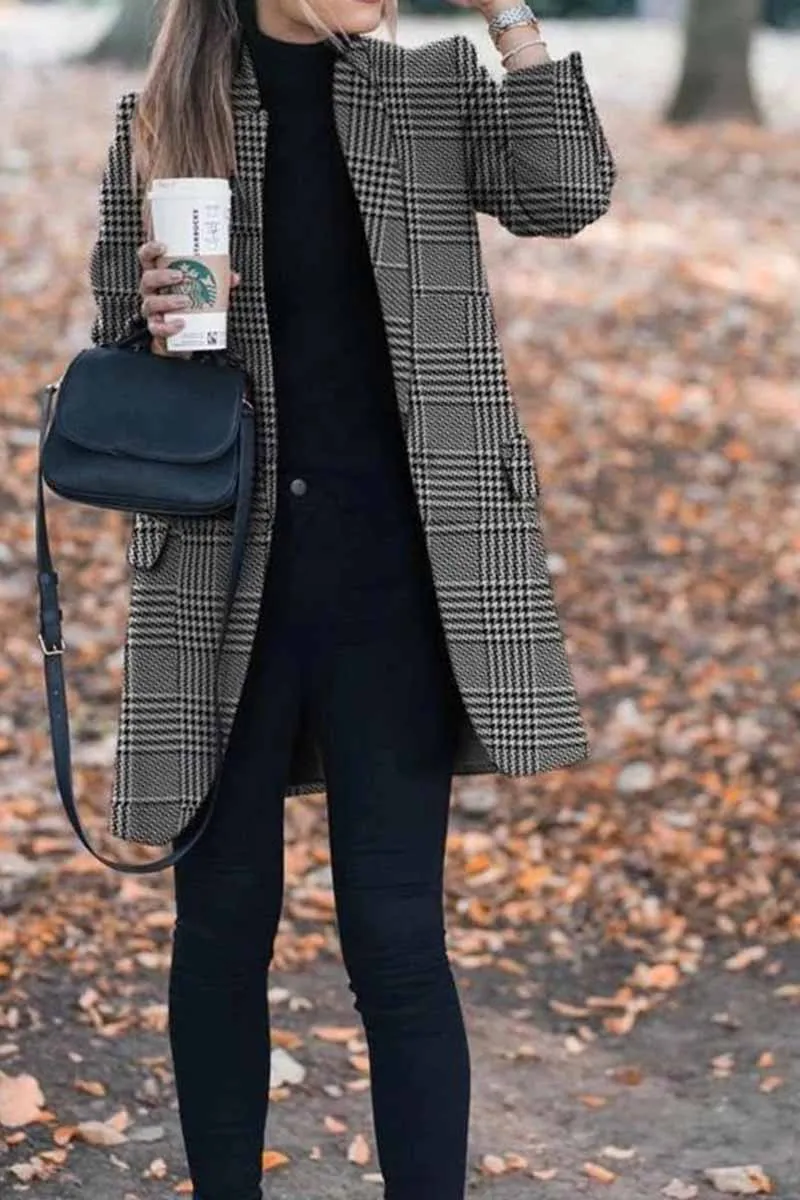 Chicindress Elegant And Stylish Commuter Stand Collar Coat(6 Colors)