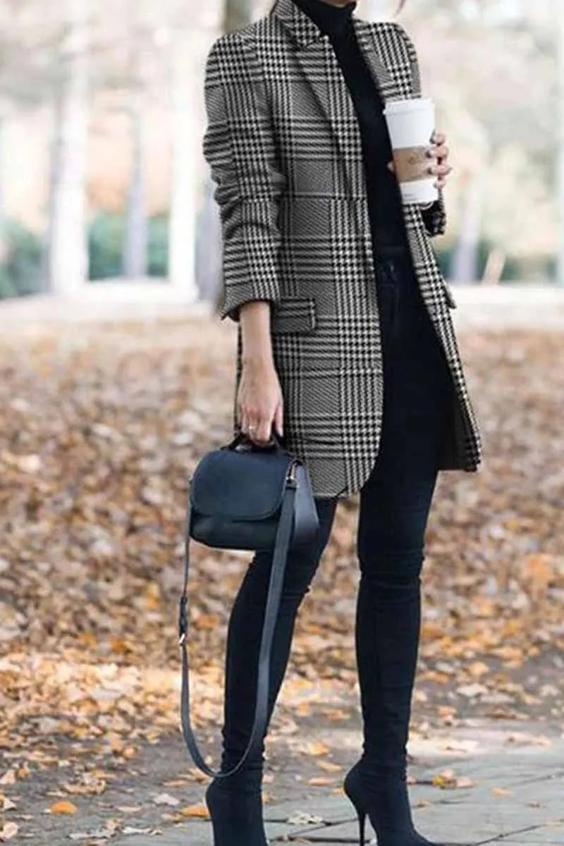 Chicindress Elegant And Stylish Commuter Stand Collar Coat(6 Colors)