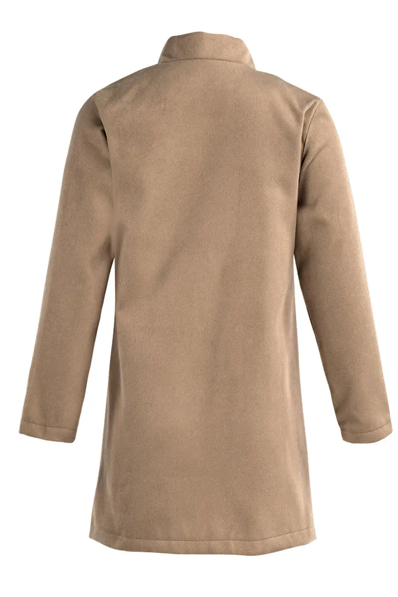Chicindress Elegant And Stylish Commuter Stand Collar Coat(6 Colors)