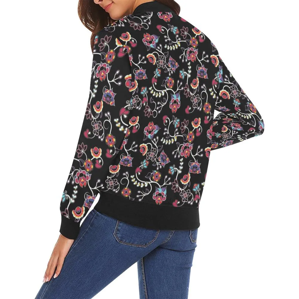 Floral Danseur Bomber Jacket for Women
