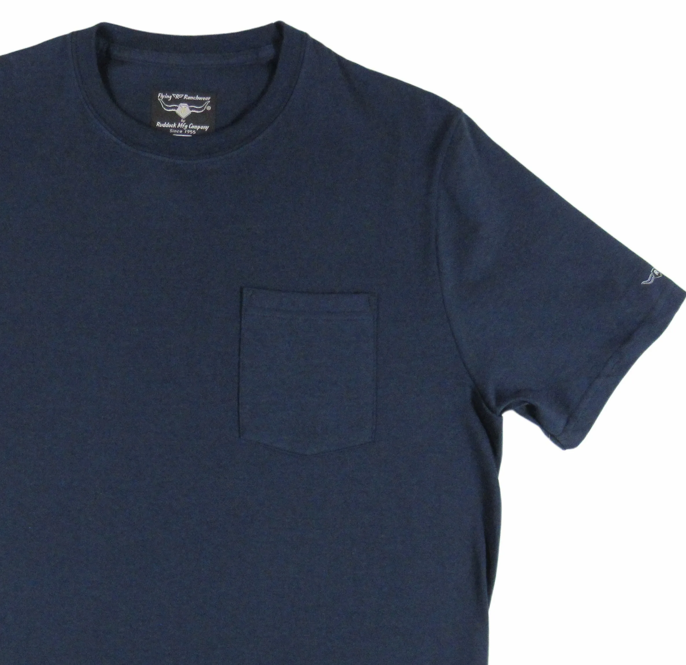 Flying R Ranchwear - Pocket T Shirt - Short Sleeve Solids - Starting at $14.95 - Made in USA