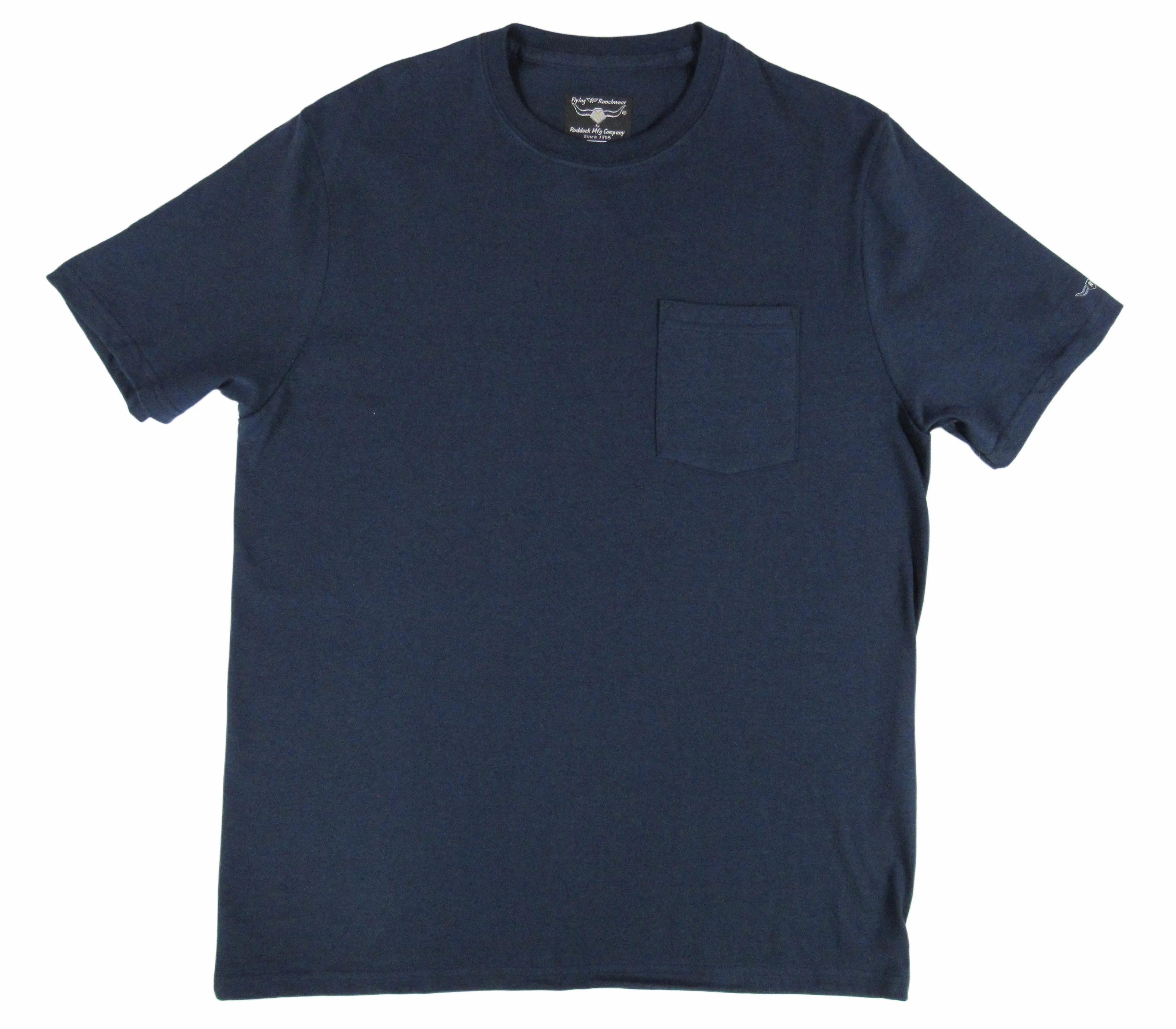 Flying R Ranchwear - Pocket T Shirt - Short Sleeve Solids - Starting at $14.95 - Made in USA