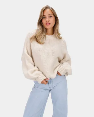 Gigi Knit Ecru