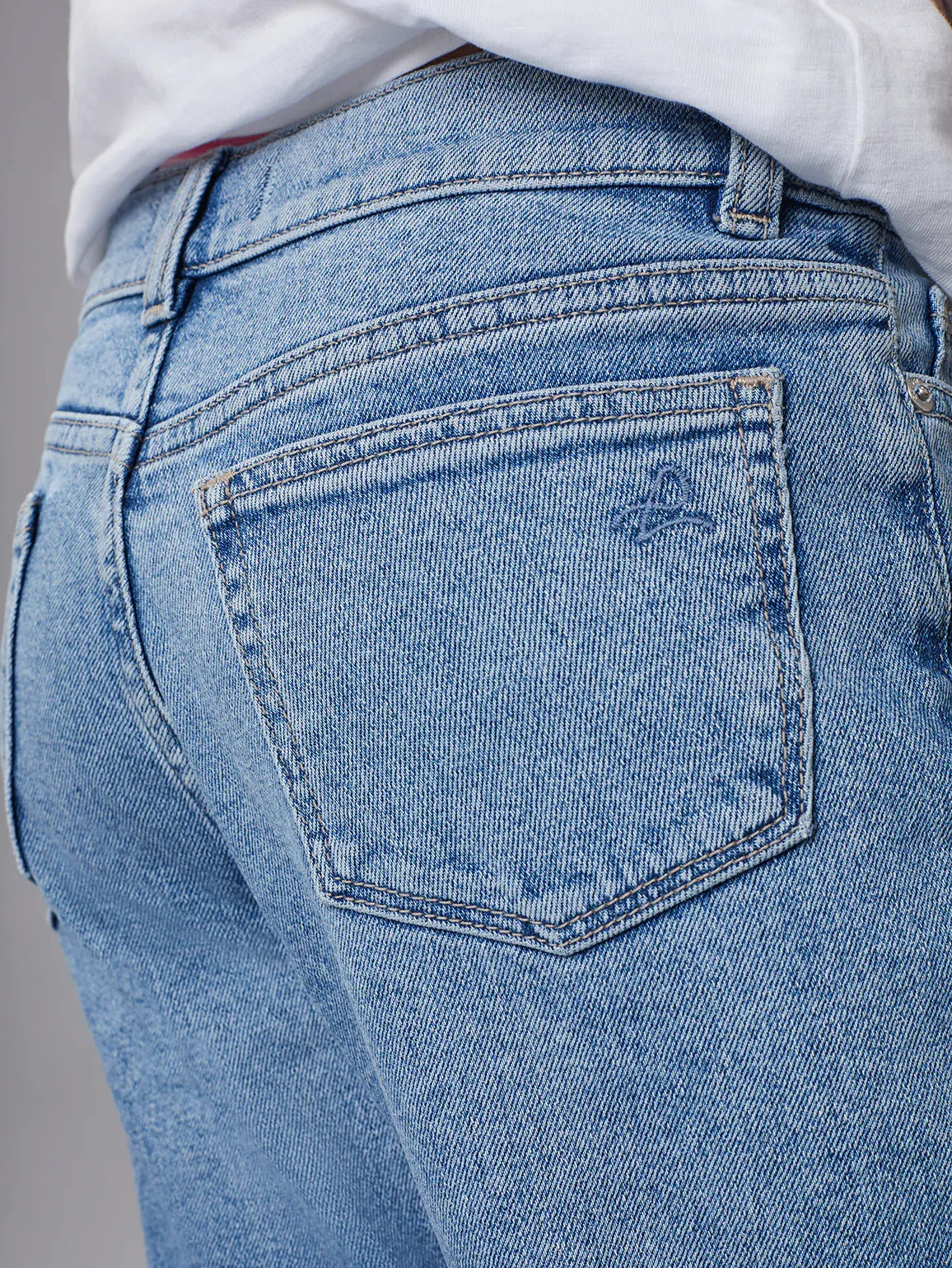 Girls Emie Straight Leg Jean