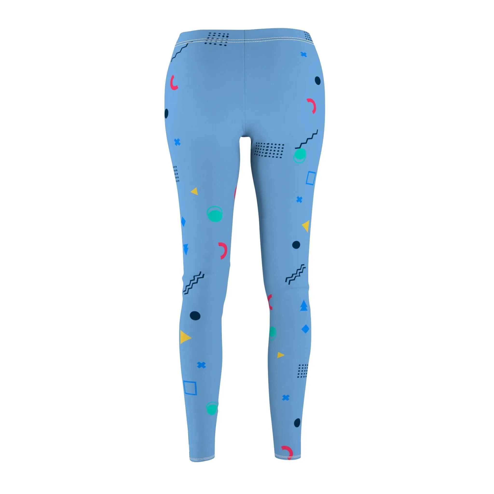 Handcrafted Ethnic Print Womens Cut  Sew Casual Leggings - Vibrant and Soft Skinny Fit