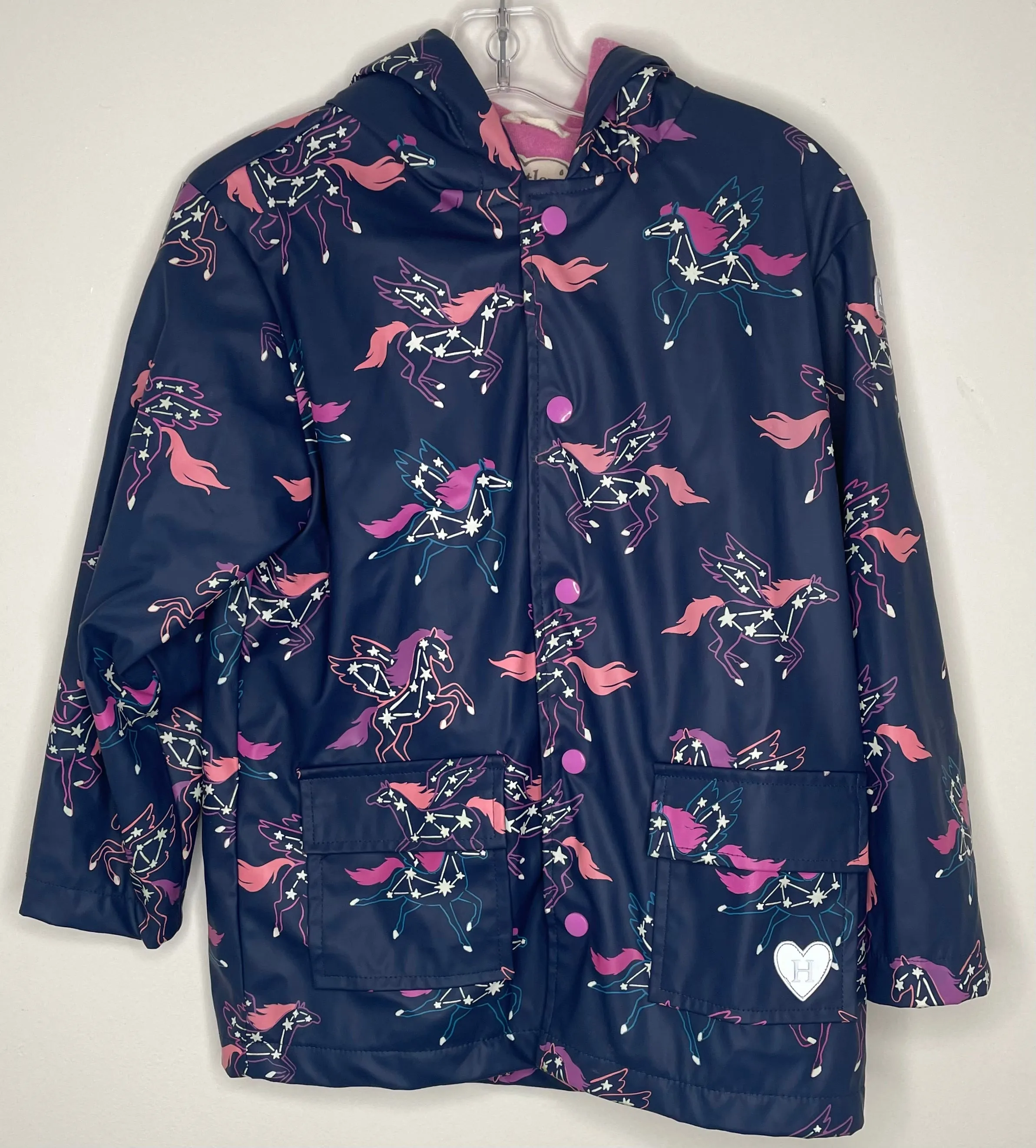 Hatley Lined Raincoat size 7