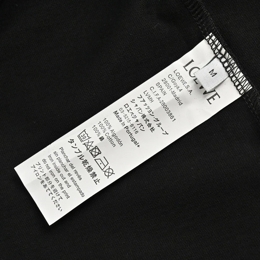 Loewe Pocket Logo T-Shirt in Black