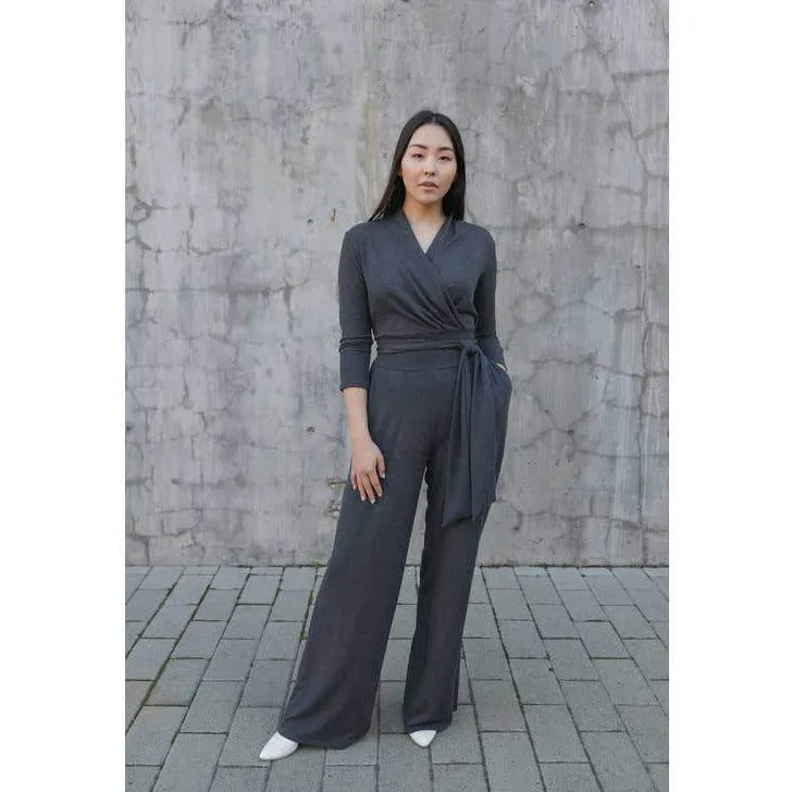 London Full Pant Legs Jumpsuit