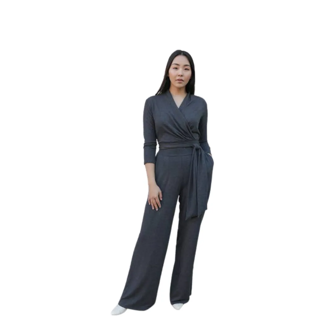 London Full Pant Legs Jumpsuit