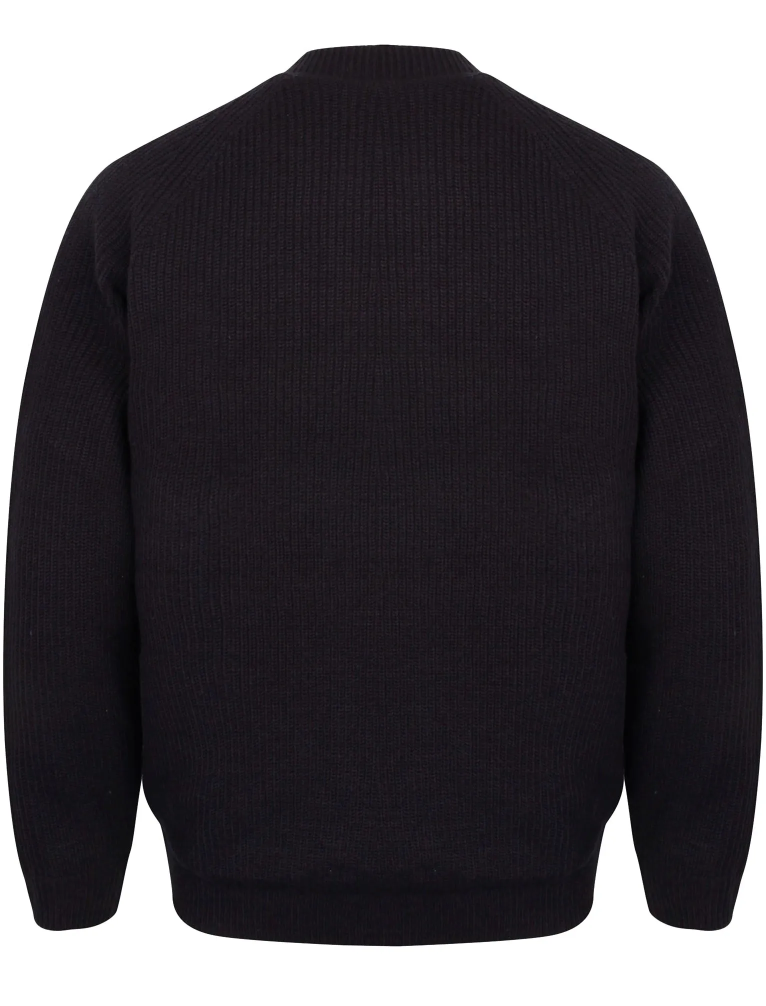 Maximo Quilted Lined Knitted Bomber Jacket in Dark Navy - Tokyo Laundry