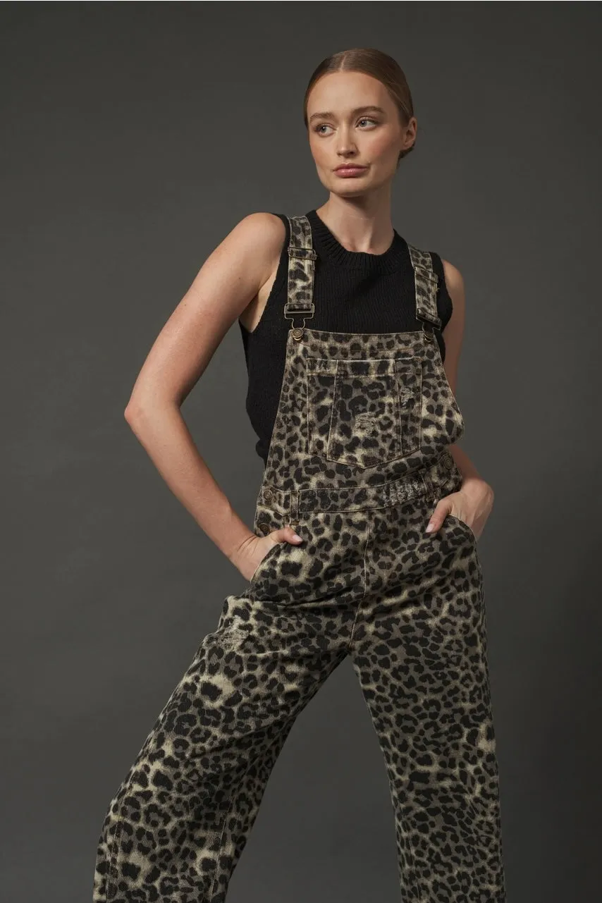 Milly Wide Leg Denim Overall