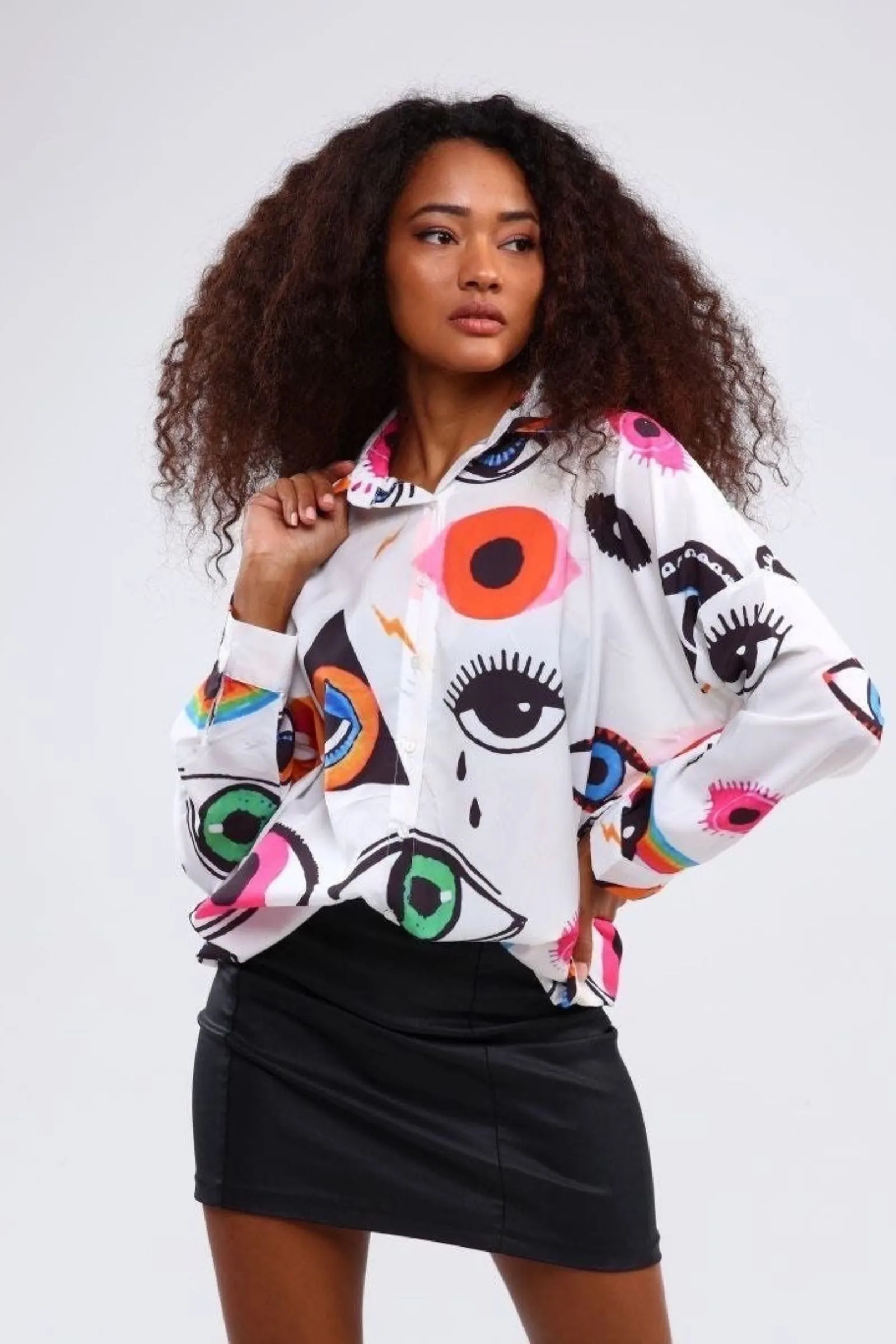 MULTI EVIL EYE SHIRT