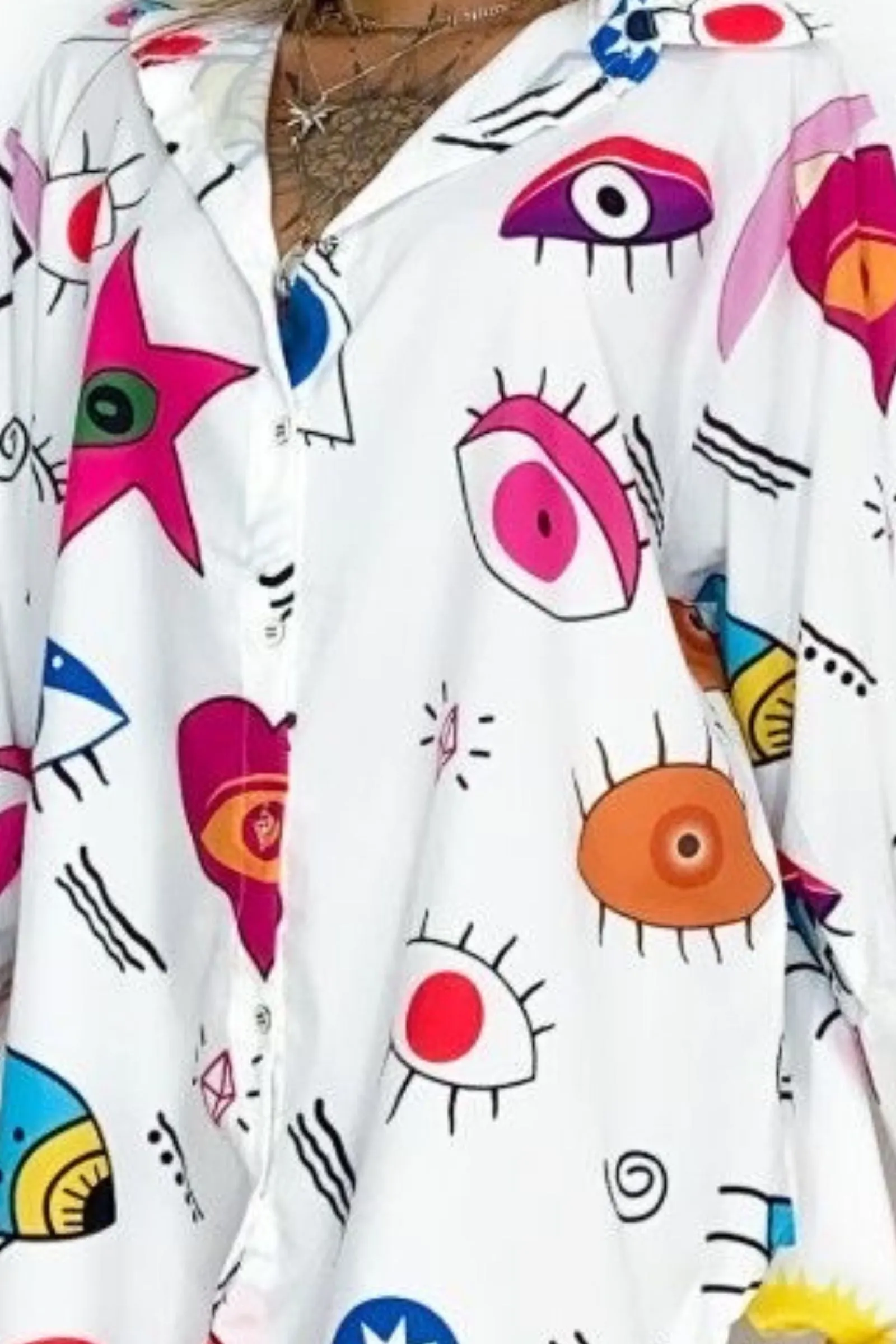 MULTI EVIL EYE SHIRT