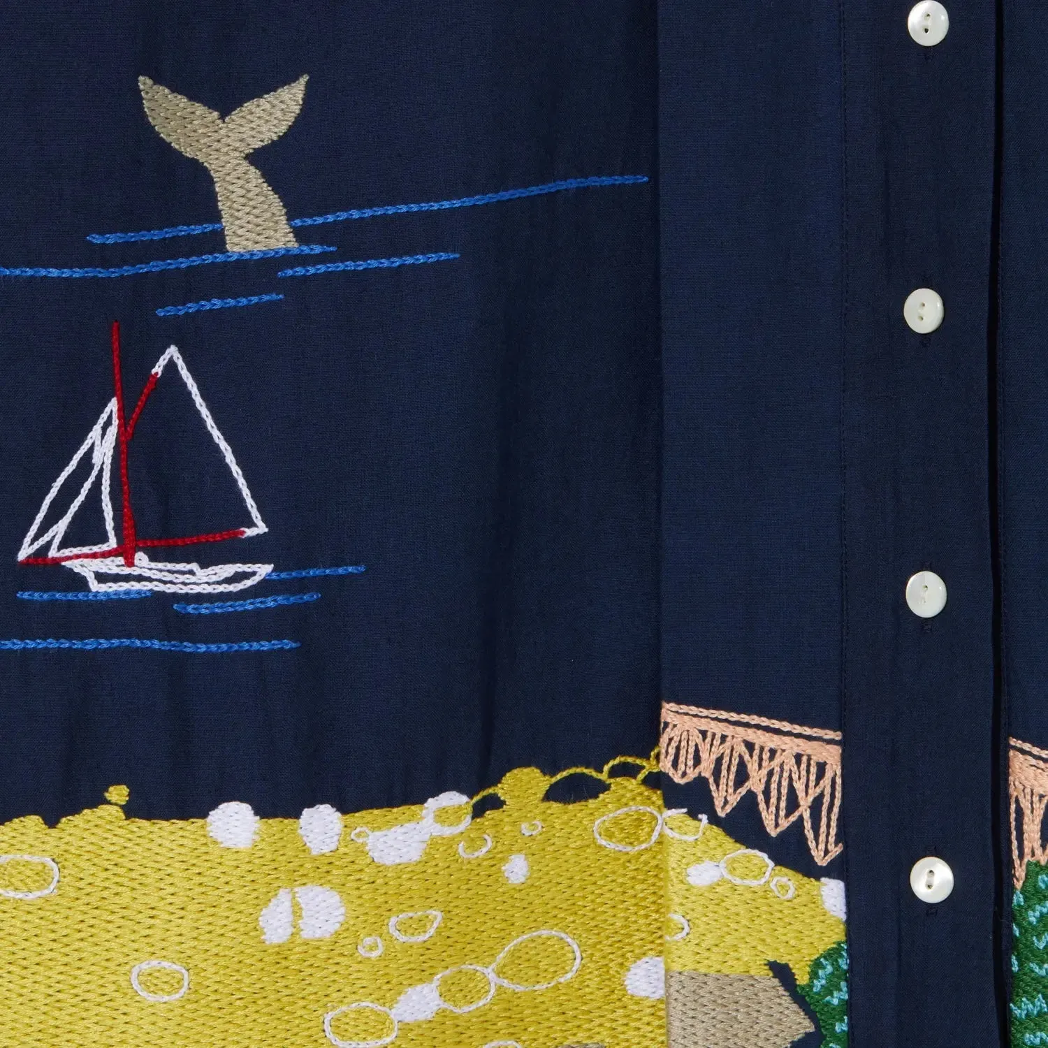 Nantucket, Massachusetts - K-shirt Button down