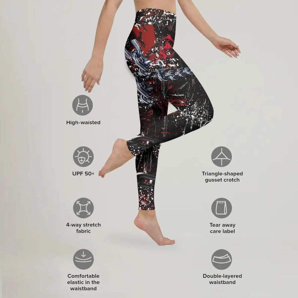Pitbull Fighting Spirit Leggings