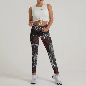 Pitbull Fighting Spirit Leggings