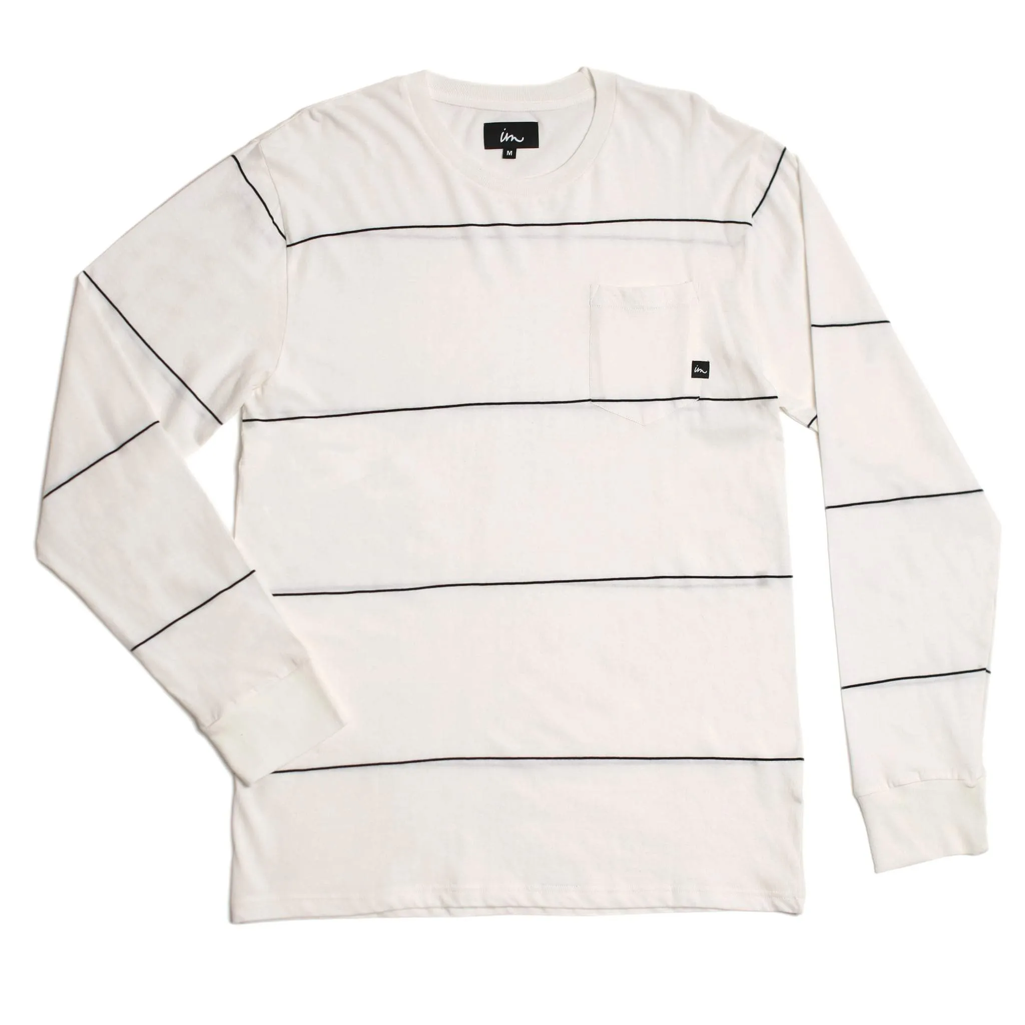 Program LS Pocket T-Shirt White