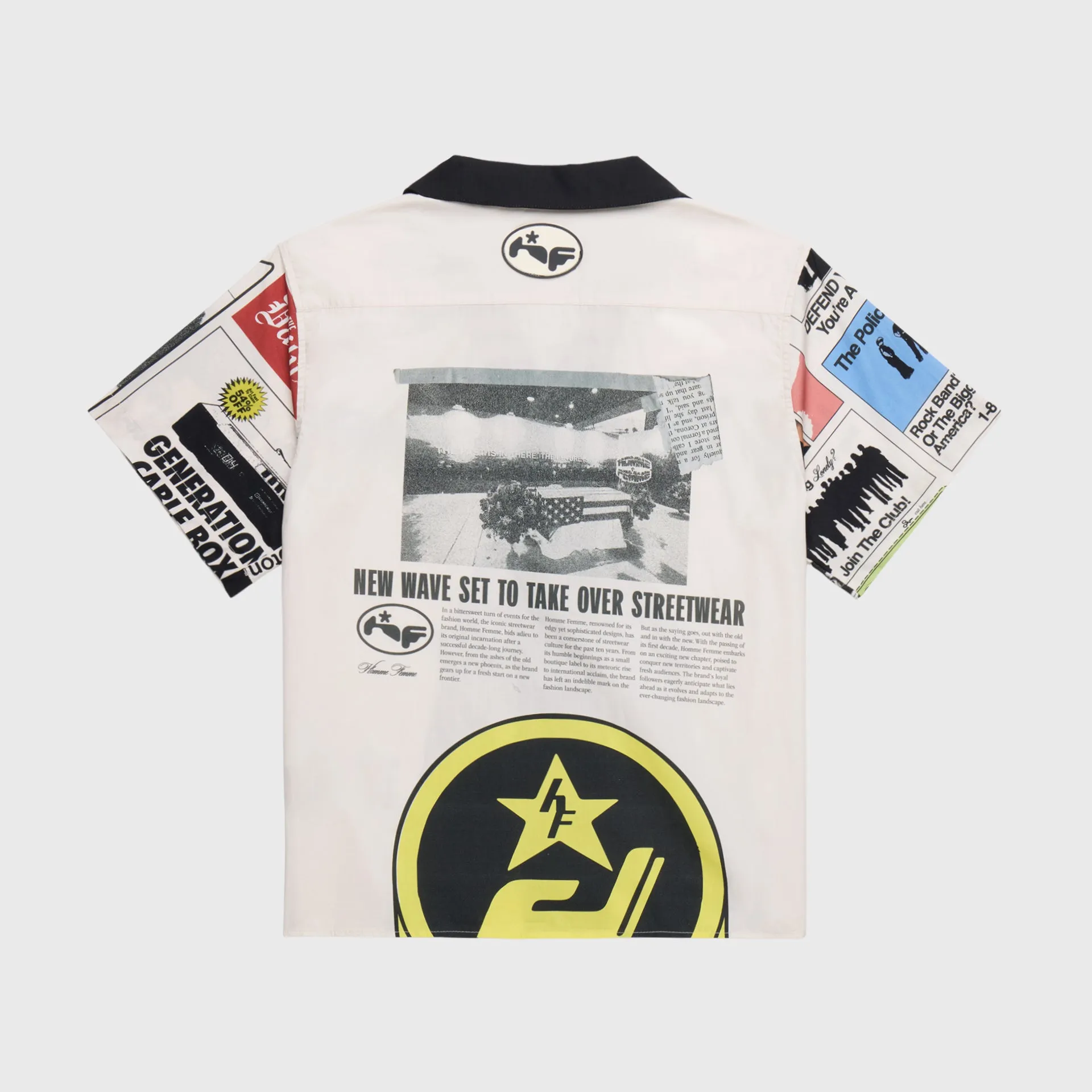 Ransom Button Down White