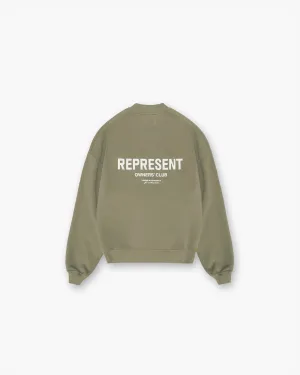 Represent Owners Club Sweater - Olive
