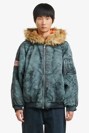 SAVIE HOODED BOMBER JACKET