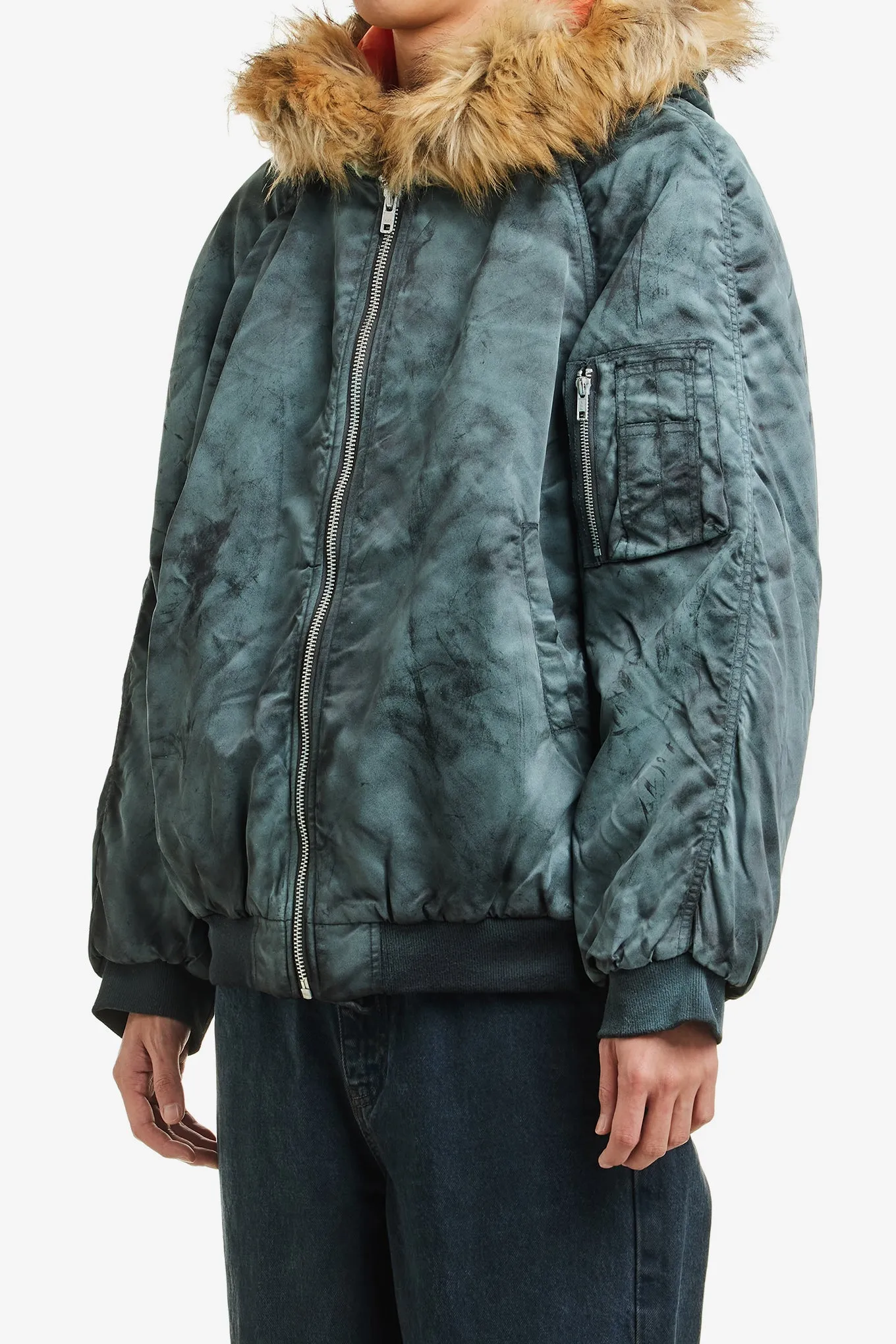 SAVIE HOODED BOMBER JACKET