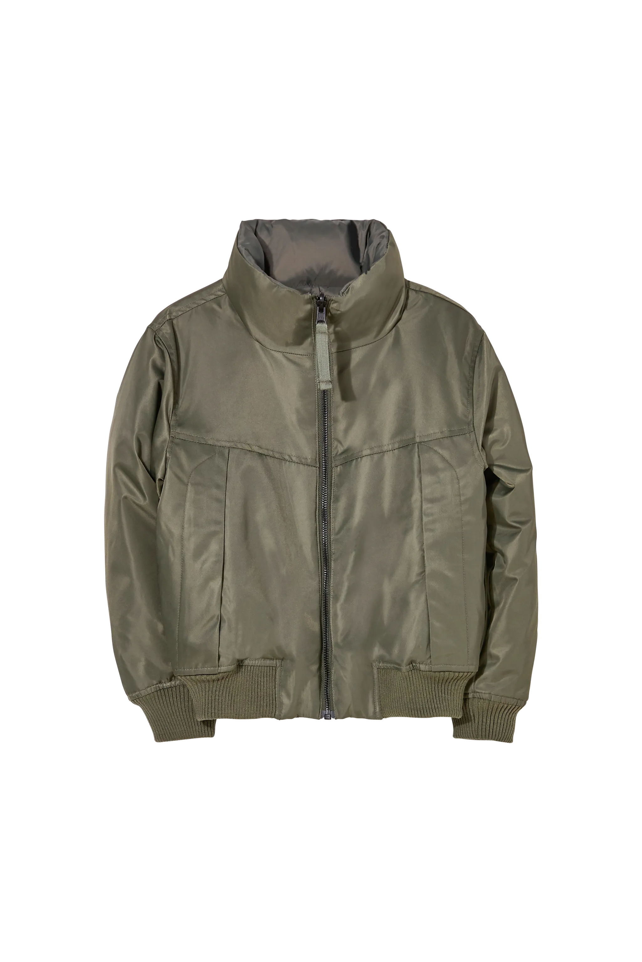SNOWFLIGHT Dark Khaki - Reversible Down Jacket