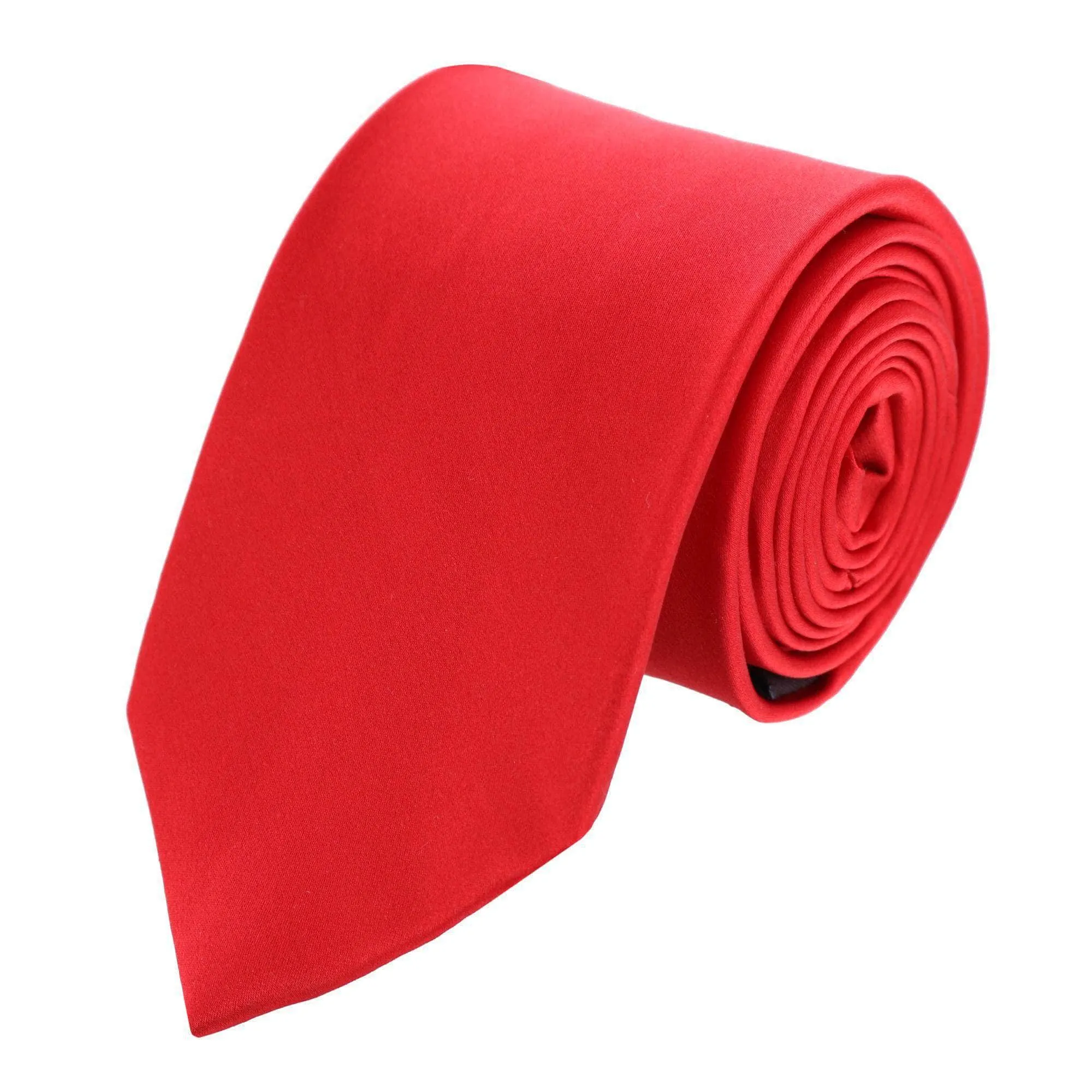 Sutton Solid Color Silk Brace Necktie and Pocket Square Set