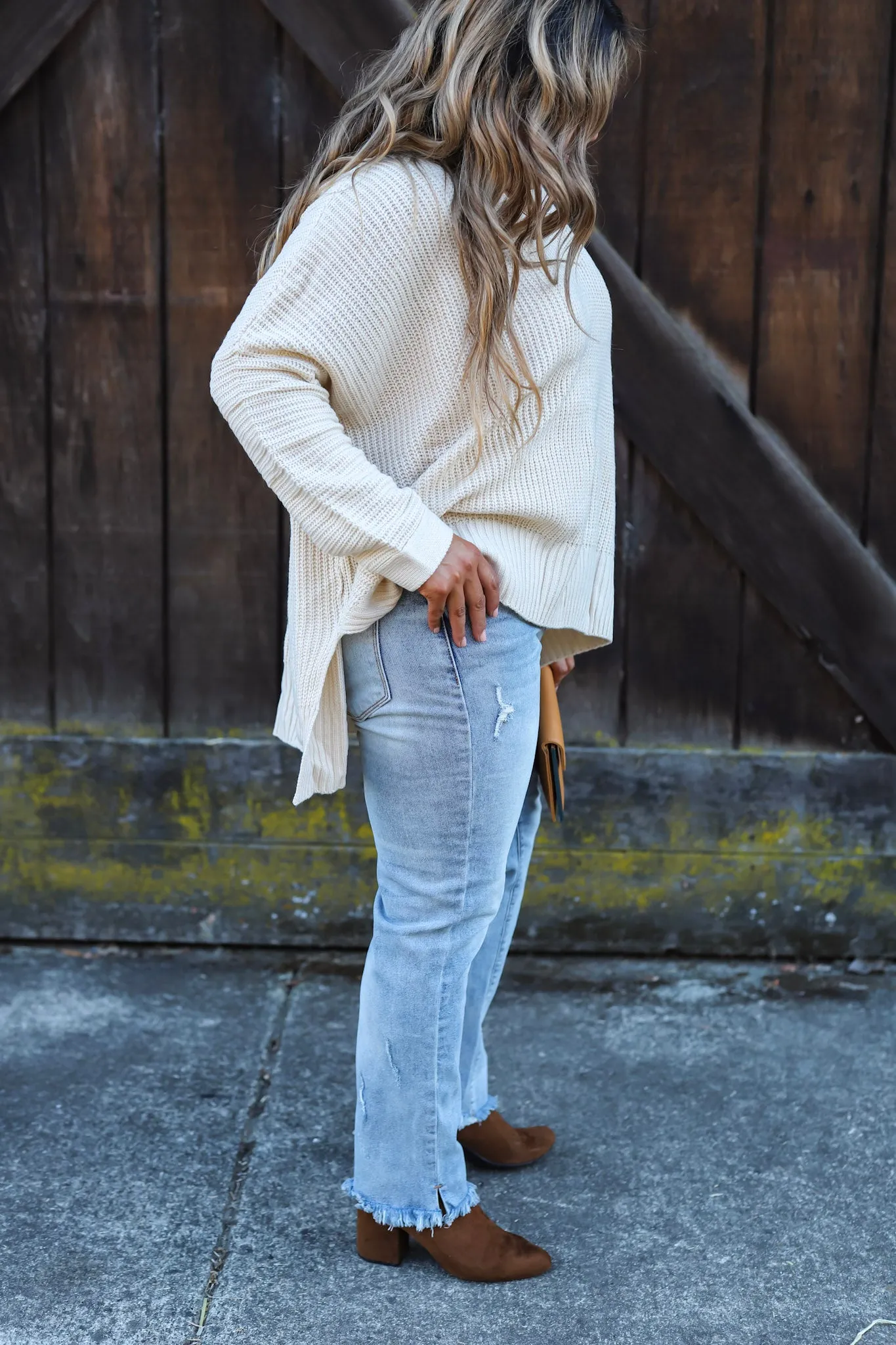 The Kalista High Rise Straight Leg Jean