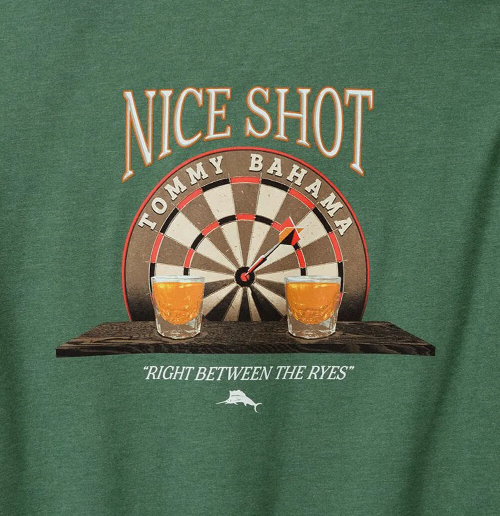 Tommy Bahama Between The Ryes Pocket T-Shirt - Green Meadow Heather