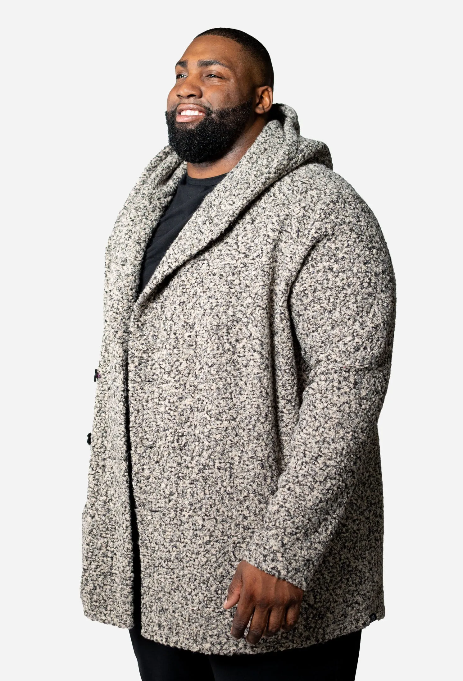 Trench Hoodie - Oatmeal