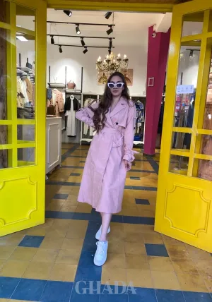 Trench rose oversize