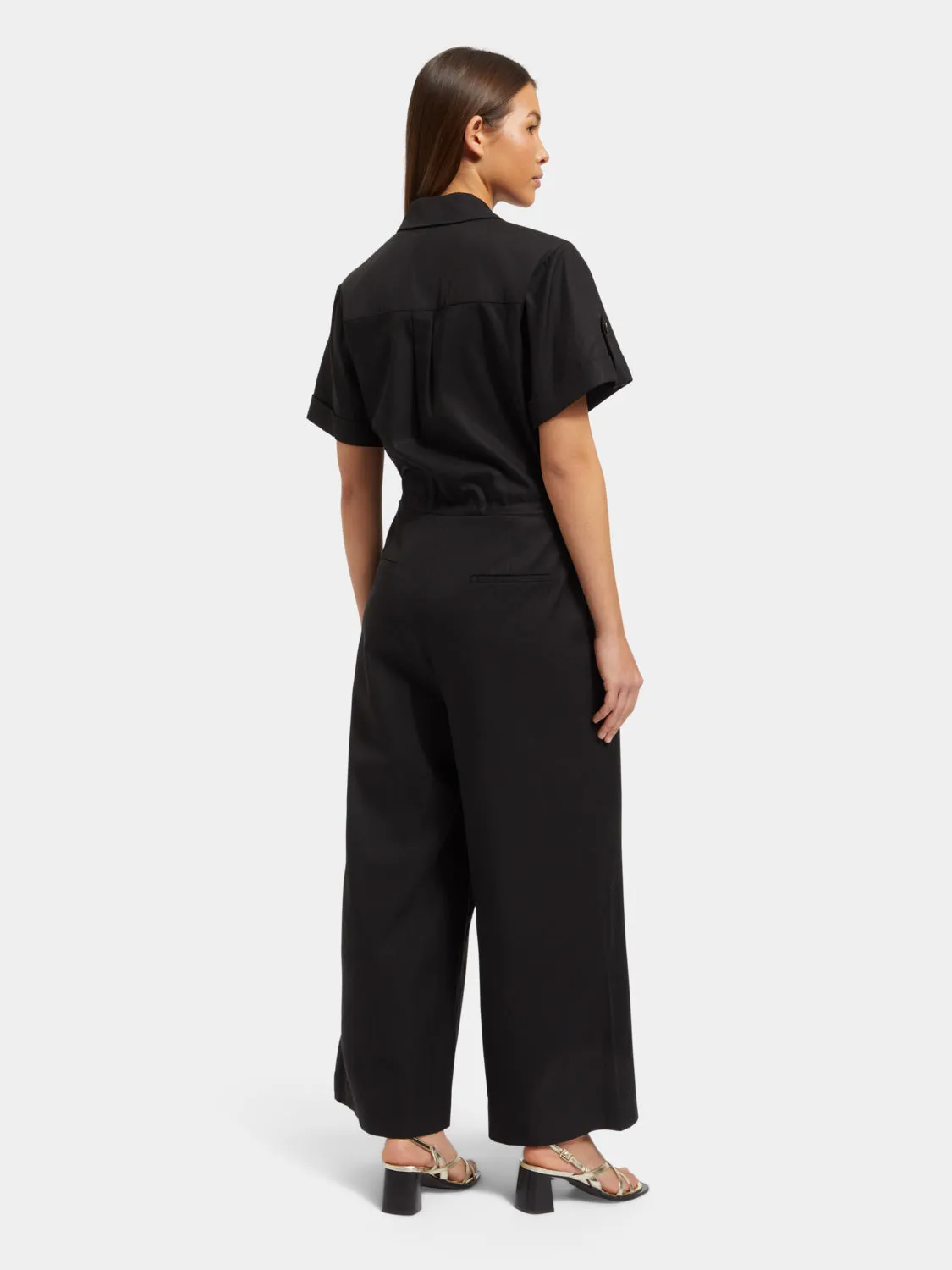 Wide-leg jumpsuit