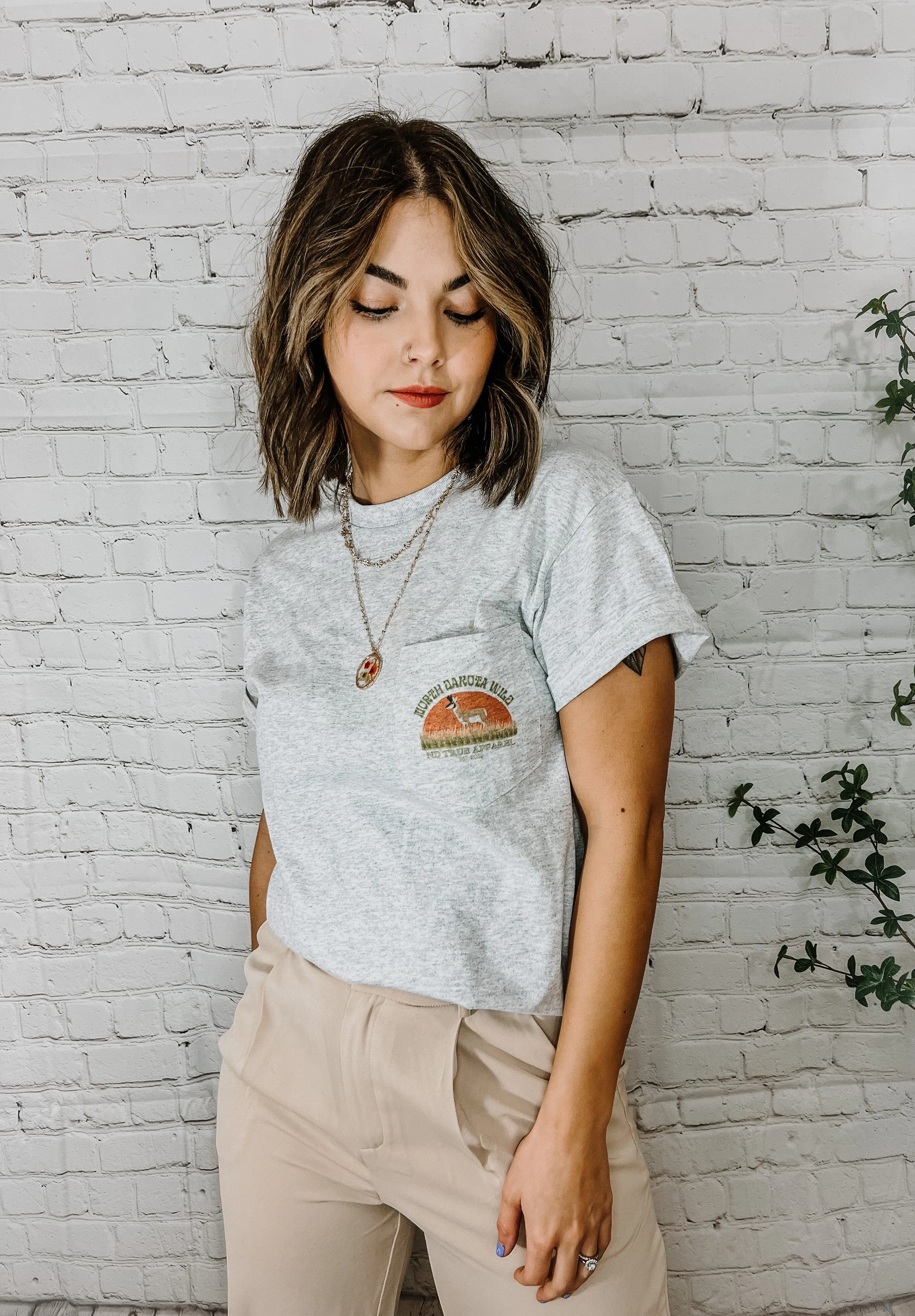 Wild Antelope Pocket Tee