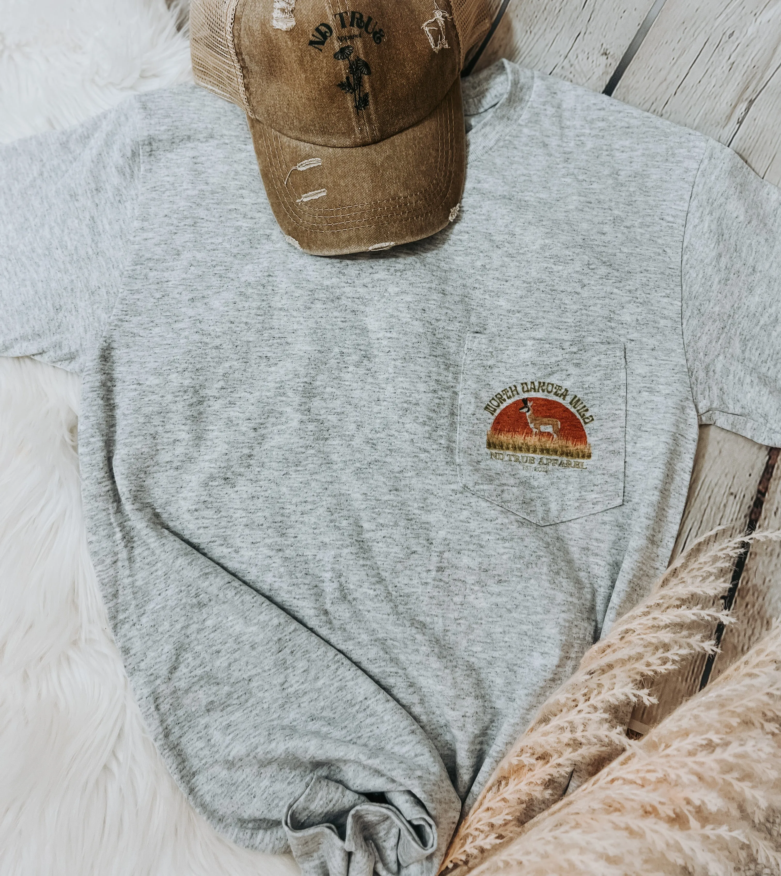 Wild Antelope Pocket Tee