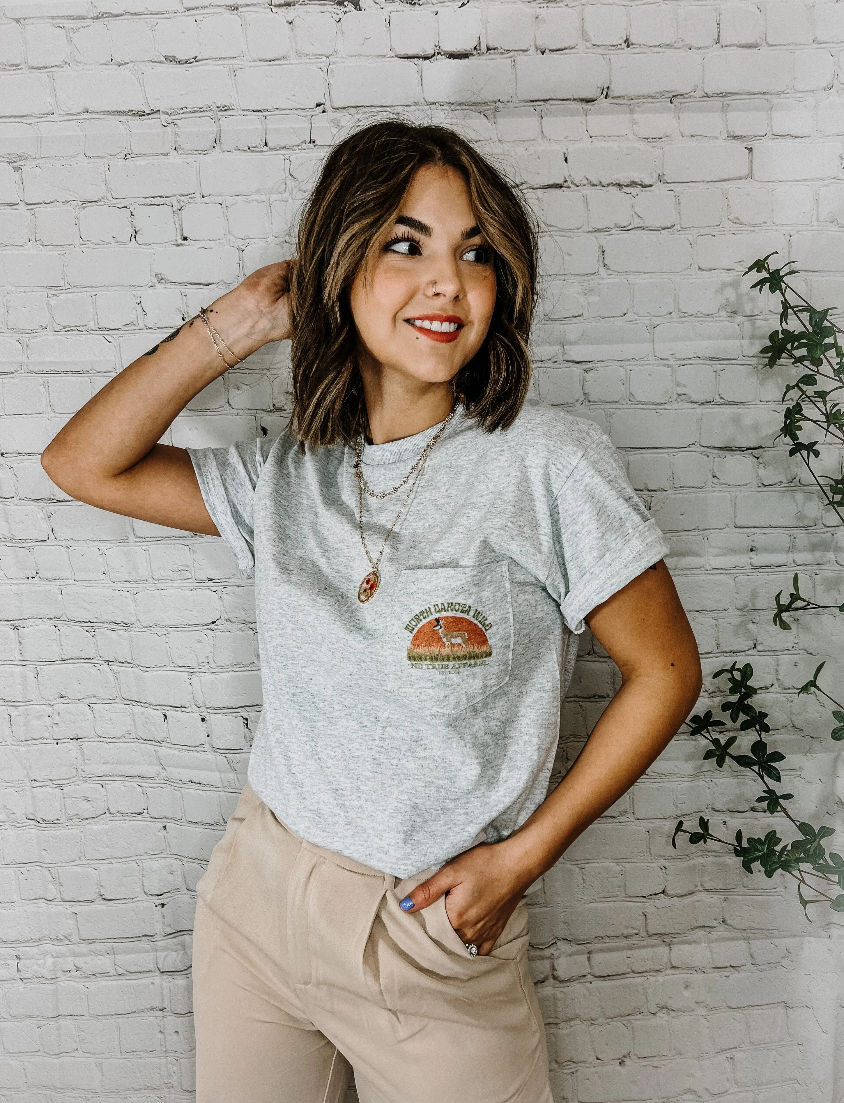 Wild Antelope Pocket Tee
