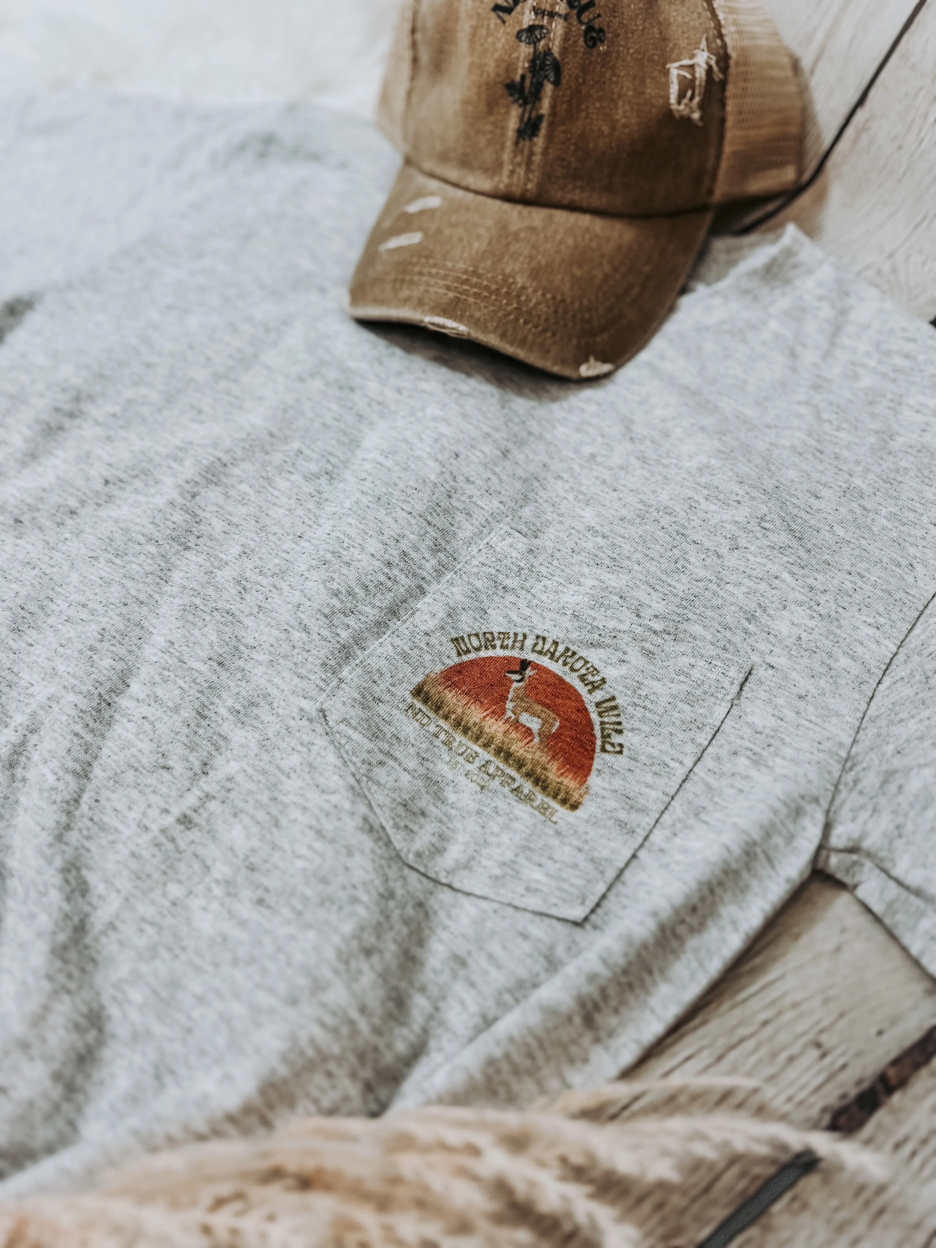 Wild Antelope Pocket Tee