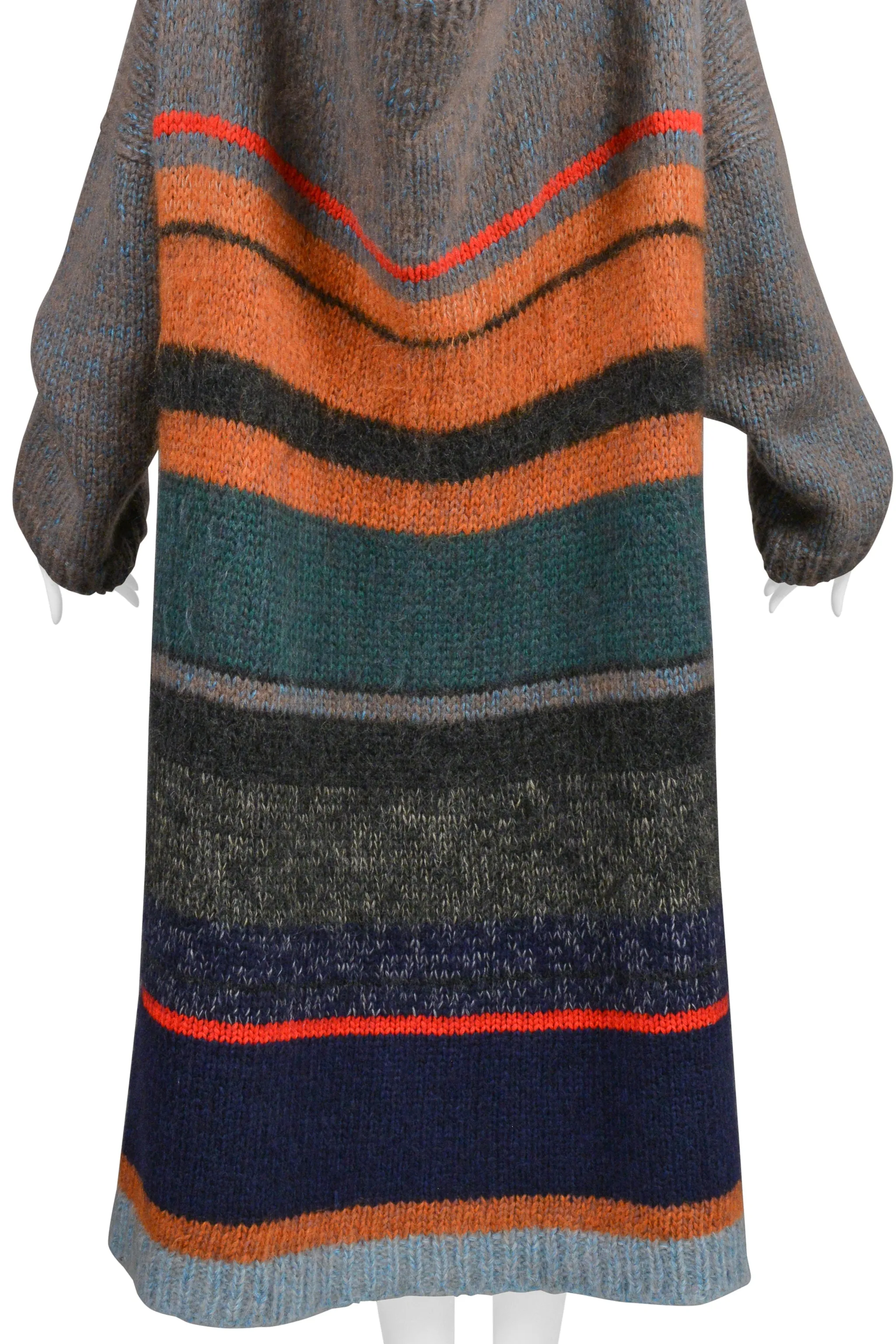 YOHJI YAMAMOTO OVERSIZED STRIPED SWEATER 1998