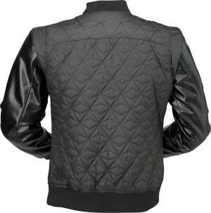 Z1R Women's Bomber Jacket - Black - 3W 2822-1504